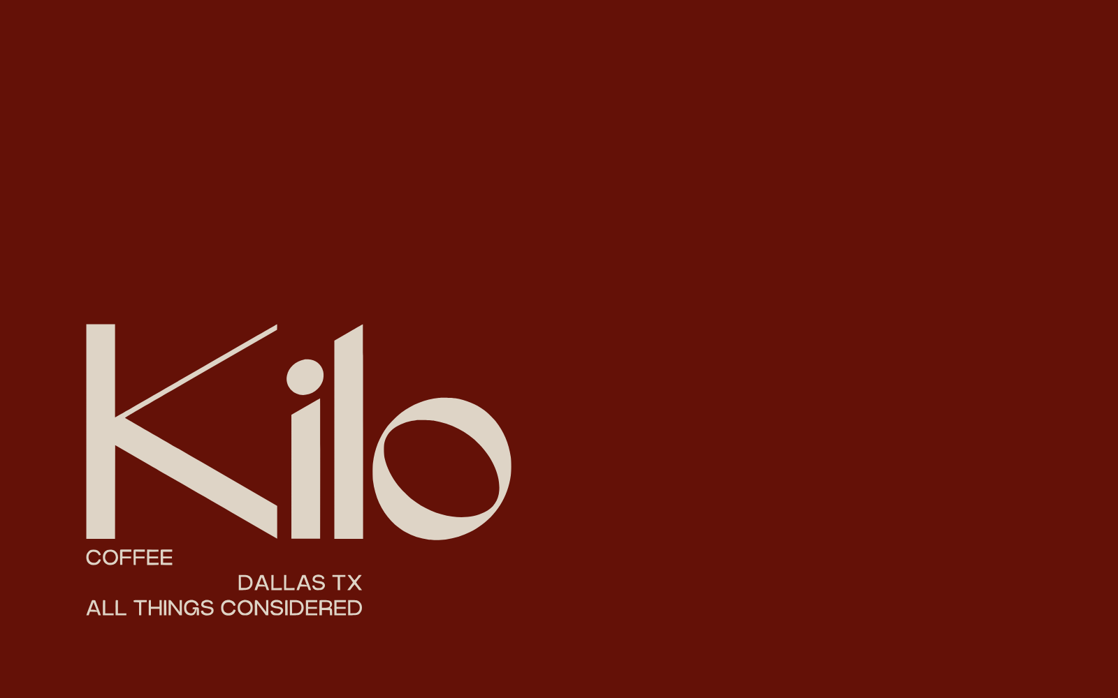 Kilo Coffee e-gift card